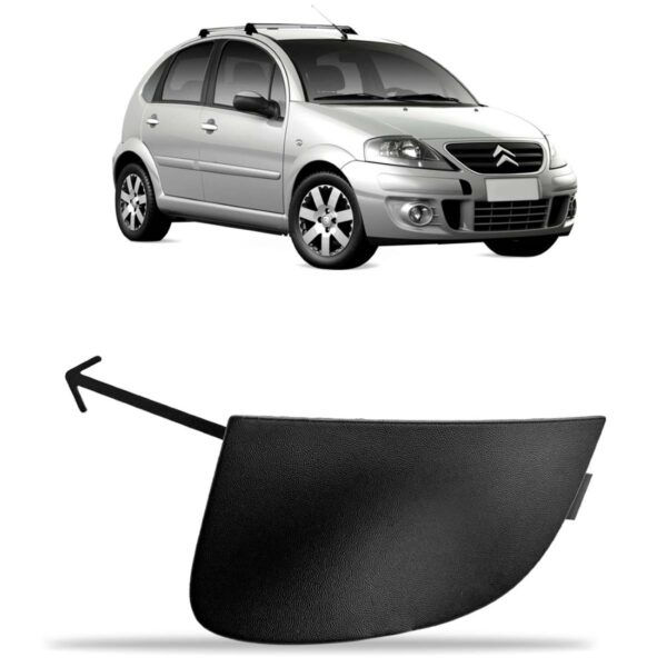 Tampa Reboque Parachoque Para Citroen  C3  2009 A 2012