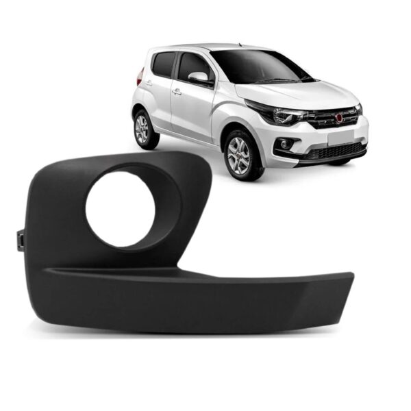 Aro Milha  Para  Mobi 2021 A 2023 Preta Le Preto Direito