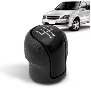 Bola Do Cambio Corsa Classic - Cinza E Preta