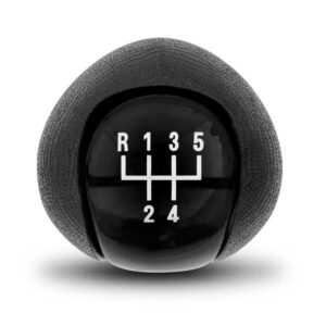 Bola Do Cambio Corsa Classic - Cinza E Preta