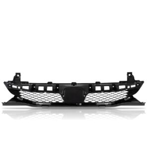 Grade  Radiador Para New Civic Superior Interna Preta 09/11 Preta