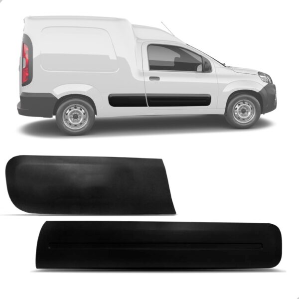 Friso Lateral Largo Preto Fiorino 2013 Até 2023  Preto