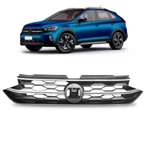 Grade Do Radiador P/ Nivus 2020 2021 A 2023 2024 Friso Cinza