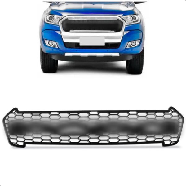 Grade Radiador Ranger Esportiva Modelo Esportivo 2016 A 2019 Preto