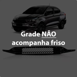Grade Central Parachoque Cronos 2017 A 2022 S/friso 1a Linha