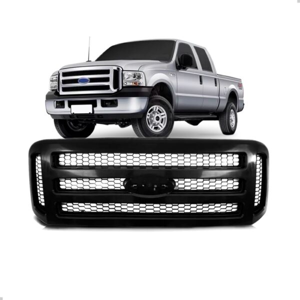 Grade Frontal Para Ford  F250 2007 08 09 10 2011 2012 Preta