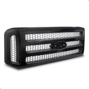 Grade Frontal Para Ford  F250 2007 08 09 10 2011 2012 Preta