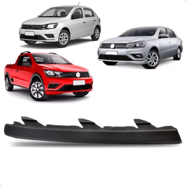 Acabamento Grade Parachoque Saveiro 2017 18 19 20 21 22 2023 Lado Direito