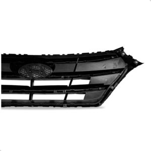 Grade Radiador Creta 2200 2021 2022  - Preto  Sem Friso Preto