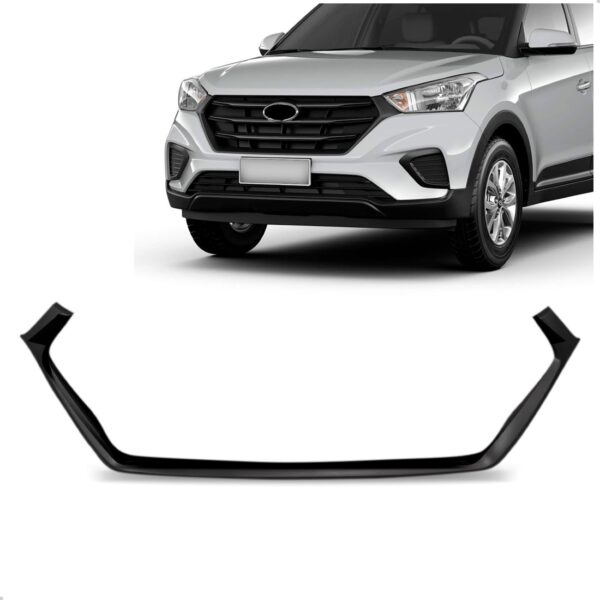 Moldura Grade Para Hyundai Creta 2020 2021 2022 Preta Plástico
