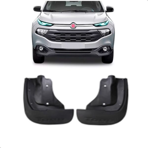 Lameiro Aparabarro Para Fiat Toro 2016 A 2022 Traseiro 2 Pçs