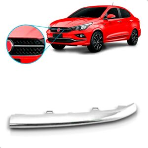 Friso Grade Cronos 2017 2018 19 2020 2021 22 2023 Cromado Lado Esquerdo