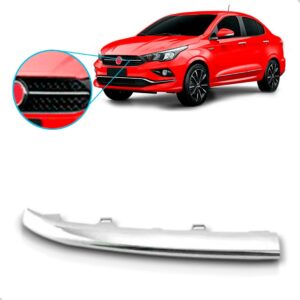 Friso Grade Cronos 2017 2018 19 2020 2021 22 2023 Cromado Lado Direito