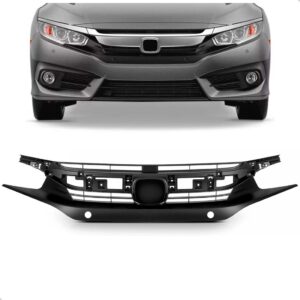 Tela Frontal Dianteira Civic G10 2017 2018 Furo Sensor