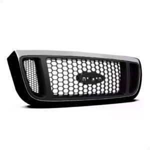 Grade Black Para Ranger 2004 A 2009 Preta Com Moldura Preta