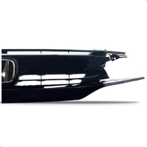 Grade Honda Civic 2017 2018 Black Piano Com Moldura Emblema Brilhante