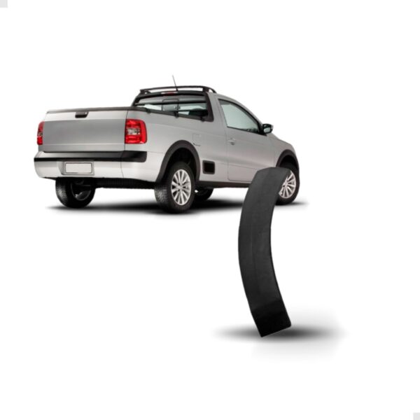 Moldura Ponteira Traseira Saveiro G5 2010 2011 2012 2013 Lado Direito