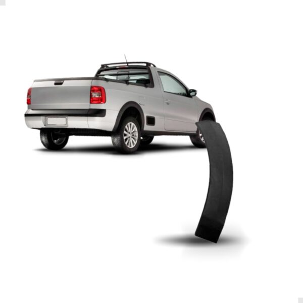 Moldura Ponteira Traseira Saveiro G5 2010 2011 2012 2013 Lado Esquerdo