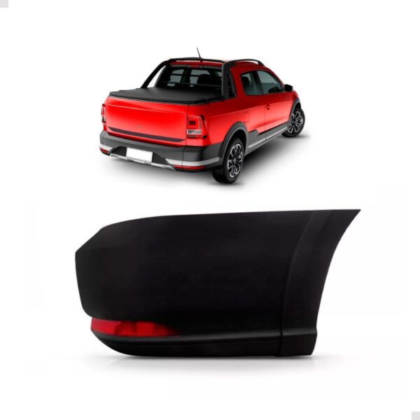 Ponteira Do Parachoque Para Saveiro G7 2016 A 2023 C/refleto Lado Direito