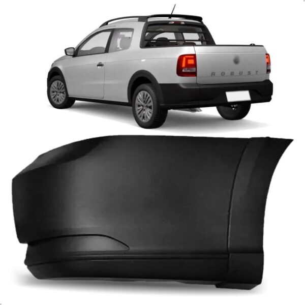 Polaina Saveiro Robust G7 2016 A 2023 Preto Texturizado Lado Direito