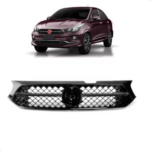 Grade Cronos 21 22 23 C/friso Black Piano Completa Plástico