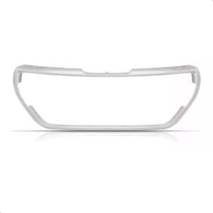 Moldura Da Grade Peugeot 208 2017 2018 2019 2020 Cromada Plástico