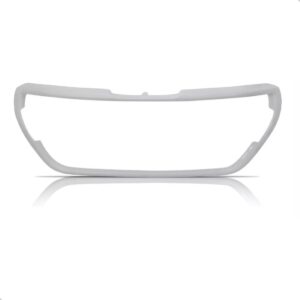 Moldura Da Grade Peugeot 208 2017 2018 2019 2020 Cinza Plástico