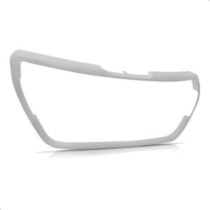 Moldura Da Grade Peugeot 208 2017 2018 2019 2020 Cinza Plástico