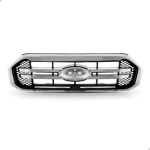 Grade Cromada Para Pickup Ranger 2020 A 2022 Frisos Cromados