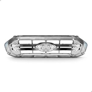 Grade Cromada Para Pickup Ranger 2020 A 2022 Frisos Cromados