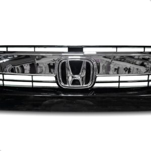 Grade Civic 2017 A 2018 Black Piano C/moldura Emblema Cromad