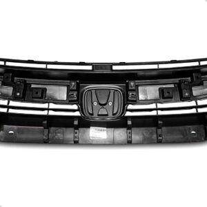 Grade Civic 2017 A 2018 Black Piano C/moldura Emblema Cromad