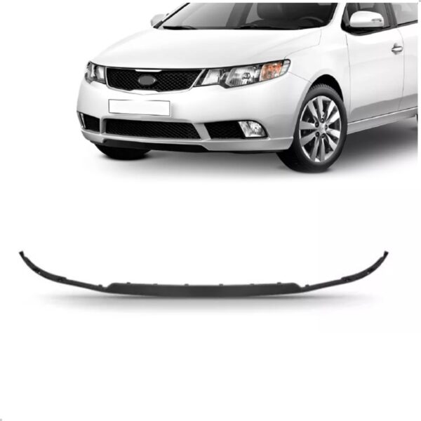 Spoiler Inferior Para Kia Cerato 2009 2010 2011 Dianteiro Preto