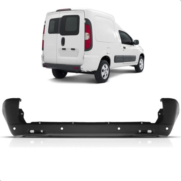 Parachoque Traseiro Para Fiat Fiorino 2014 A 2024 1a Linha