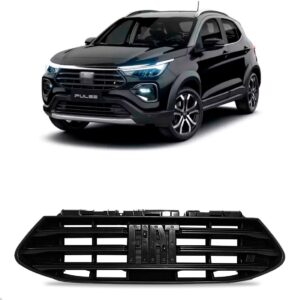 Grade Dianteira Superior Para Pulse 2021 2022 2023 Preta