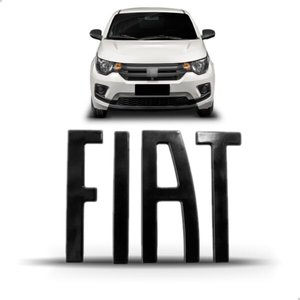 Emblema Grade Radiador Mobi 2021 2022 2023 Cromado