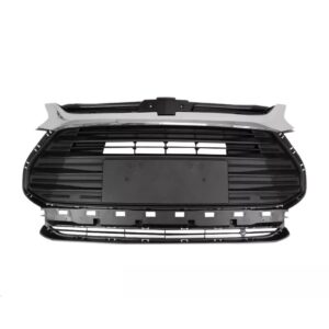 Tela Grade Tracker 2020 A 2022 Preta Completa Friso Sup Crom Preto Com Cromado