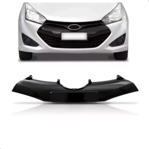 Aplique Placa Hb20 Hb20s 2012 2013 2014 2015 Preto Brilhante Preto Brilhante