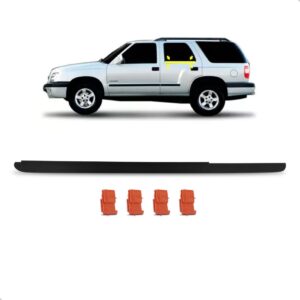 Pestana Portas Blazer 1969 A 2011 Traseira Externa C/ Grampo Esquerdo Motorista