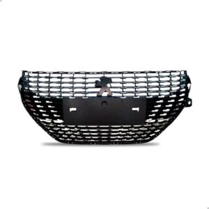 Grade Com Friso Para Peugeot 208 Style 2021 A 2024 1a Linha Preto