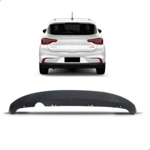 Spoiler Saia Parachoque Traseiro Argo 2017 18 19 20 2021 Preto