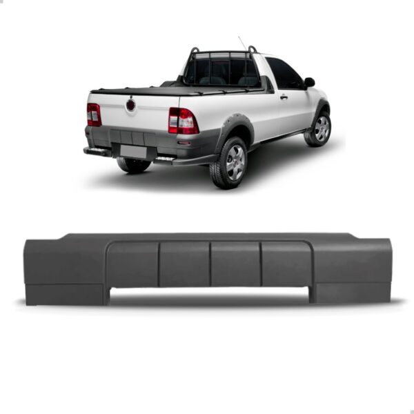 Envolvente Traseiro Strada 2009 2010 A 2013 Cinza 1a Linha