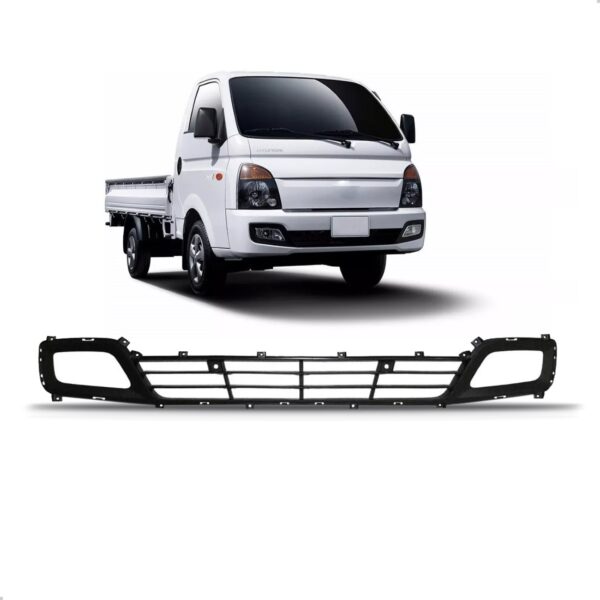 Grade Central Parachoque  Hyundai Hr 2014 2015 2016 A 2022 Preto