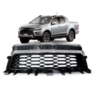 Grade Radiador S10 Trailblazer Lt Ltz 2021 22 2023 1a Linha Preto