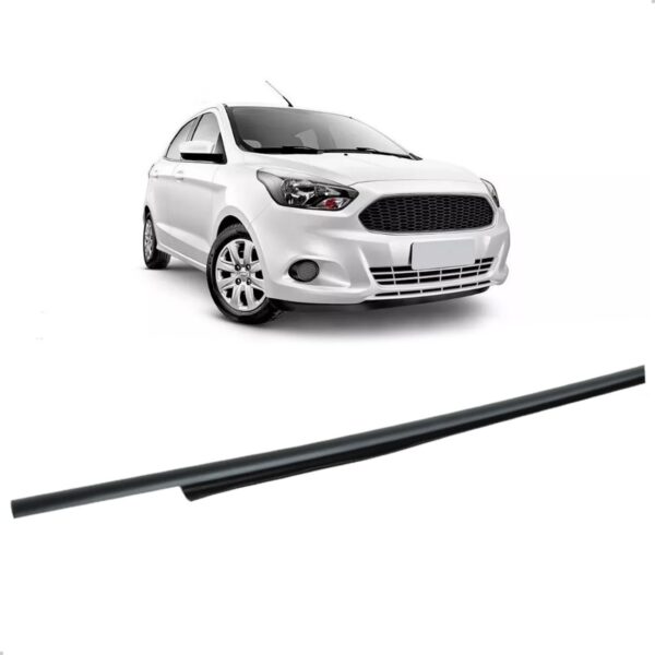 Pestana Dianteira Para Ford Ka 2015 16 17 18 19 A 2021 Preta Lado Direito