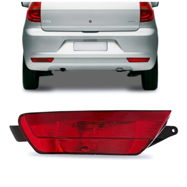Sinaleira Luz Traseiro Fox 10/14 Rubi Com Luz Neblina Lado Direito