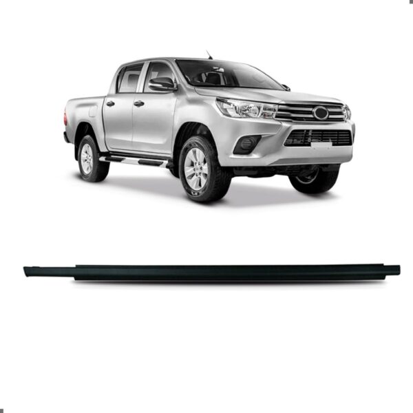 Pestana Hilux 2016 A 2024 Traseira Encaixe Externo Lado Esquerdo