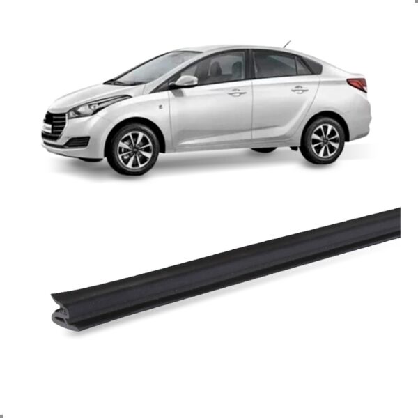 Pestana De Porta Hb20s Traseira Externa Encaixe 2020 A 2024  Esquerdo - Motorista