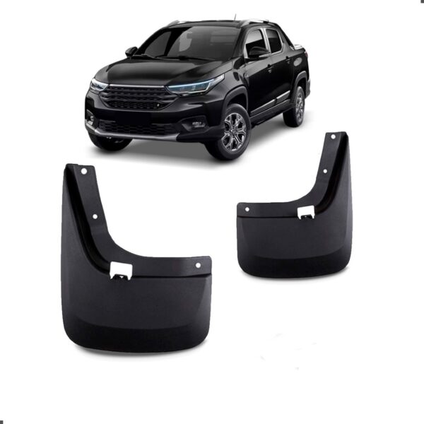 Kit 02 Peças Parabarro Strada Dianteiro Fixação 2021 A 2024