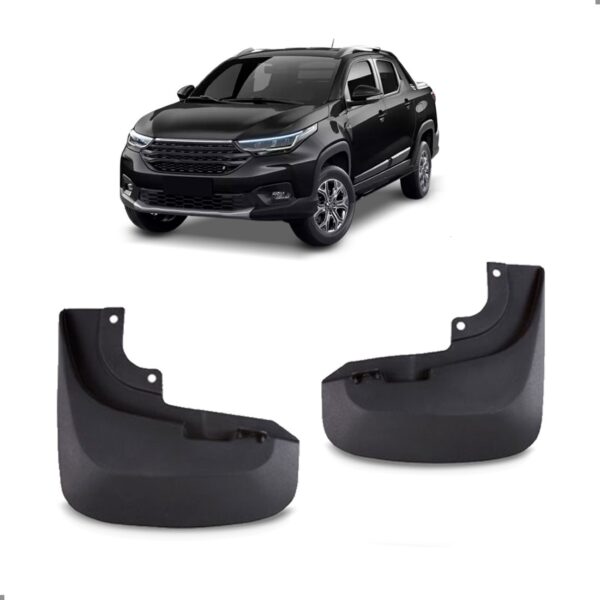 Kit 02 Peças Parabarro Strada Traseiro Fixação 2021 A 2024